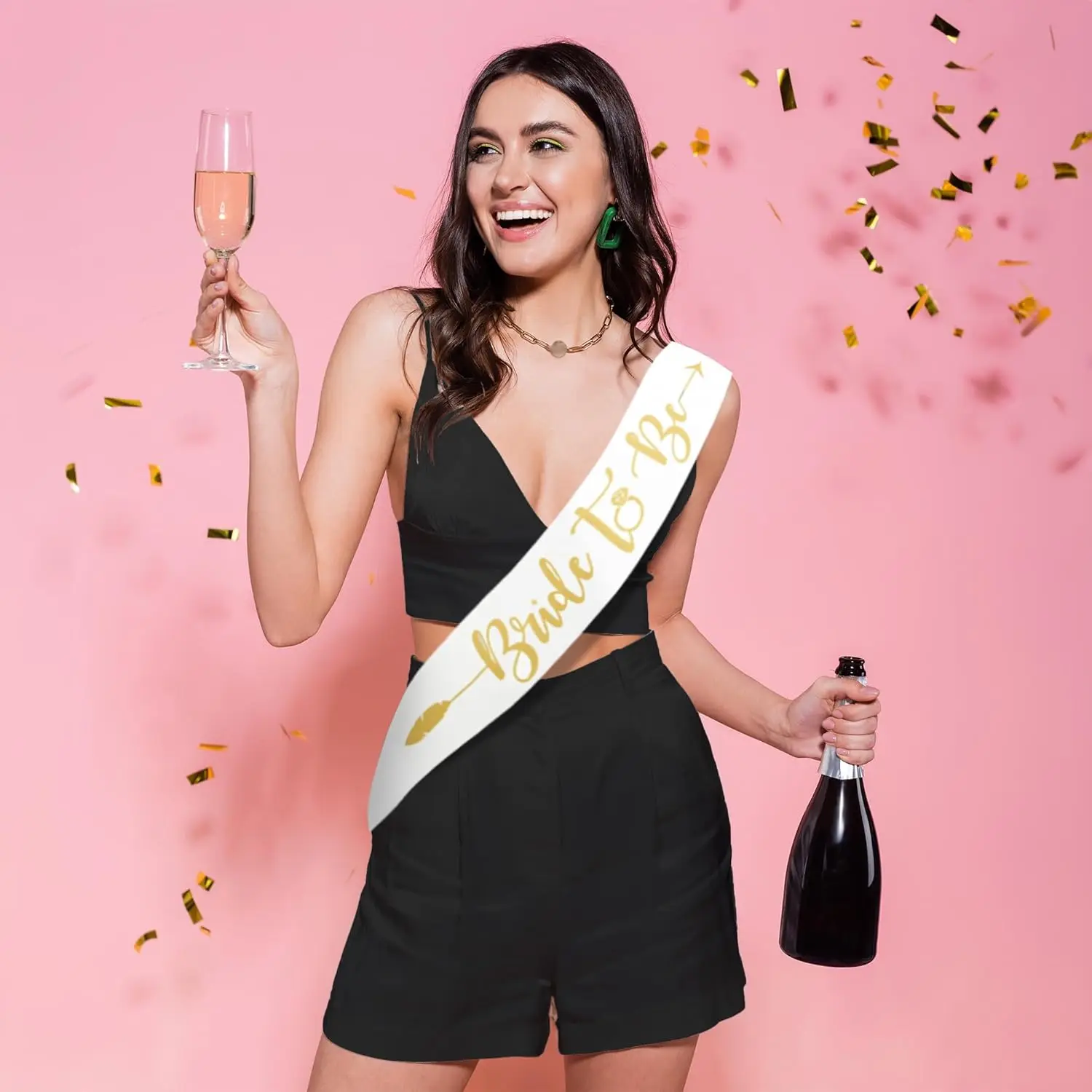 Bride Tribe Hen Party Sash Set (7 Pack)