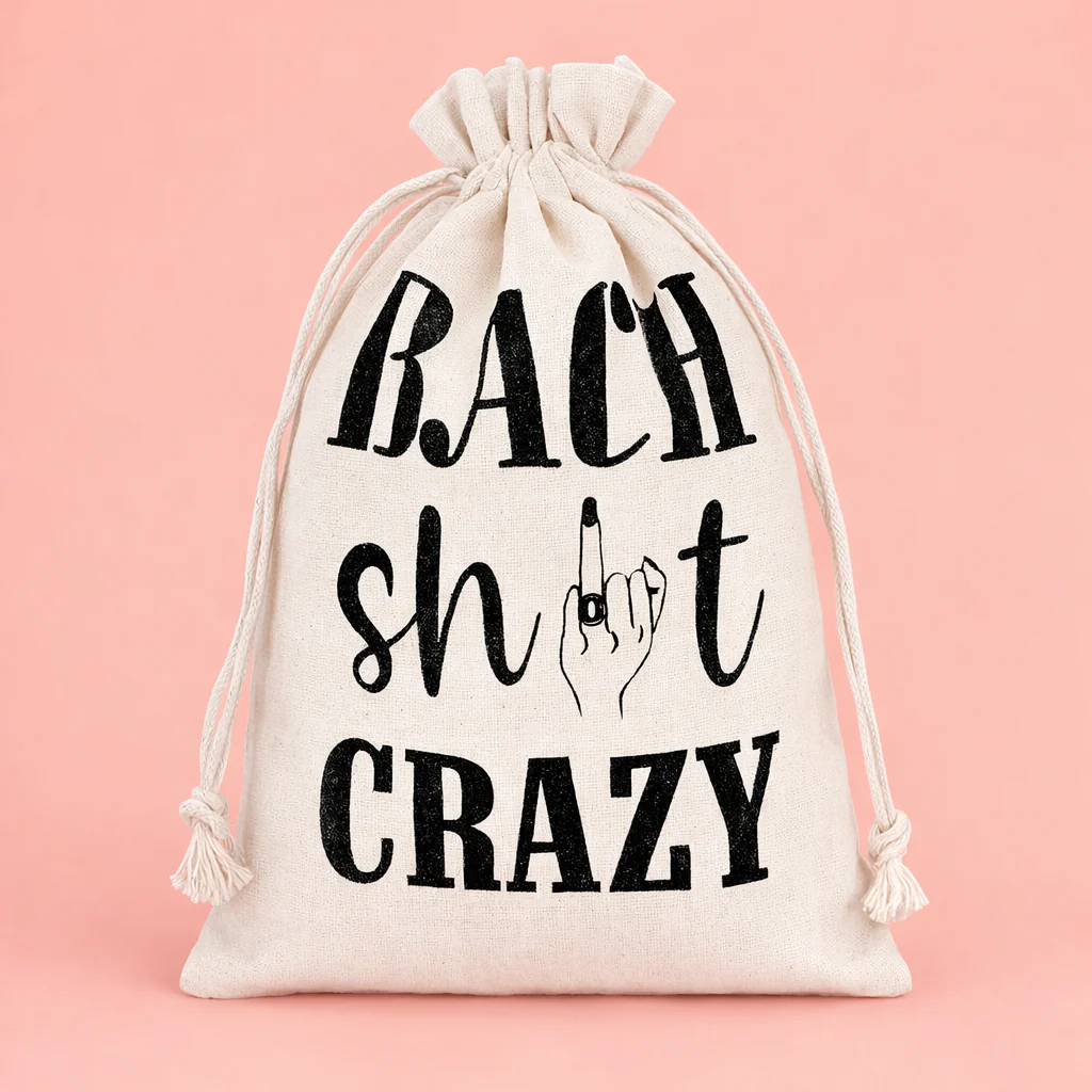 Set of 5 “Bach Shit Crazy” Hangover Bags