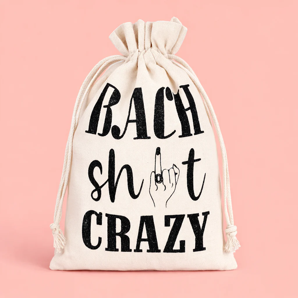 Set of 5 “Bach Shit Crazy” Hangover Bags - Image 2