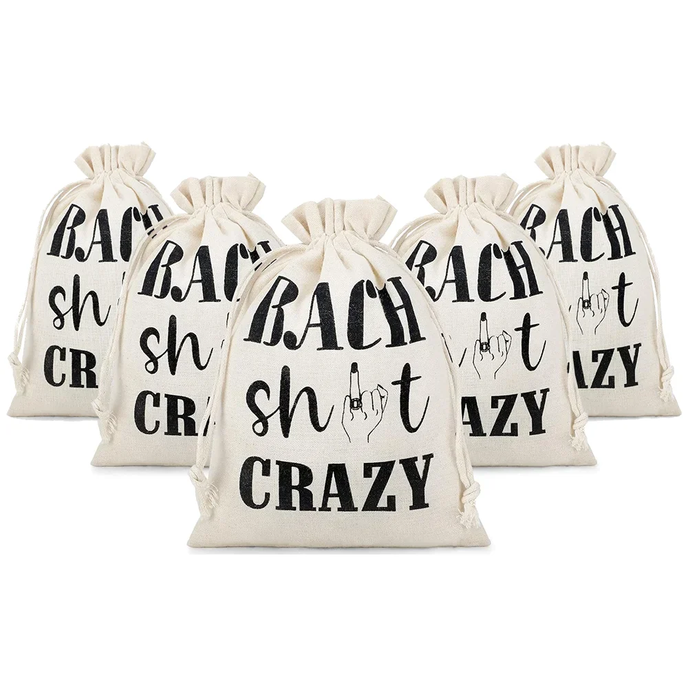 Set of 5 “Bach Shit Crazy” Hangover Bags - Image 3
