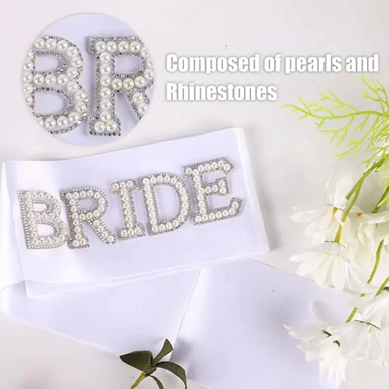 Bride to Be Rhinestone Sash - Image 5