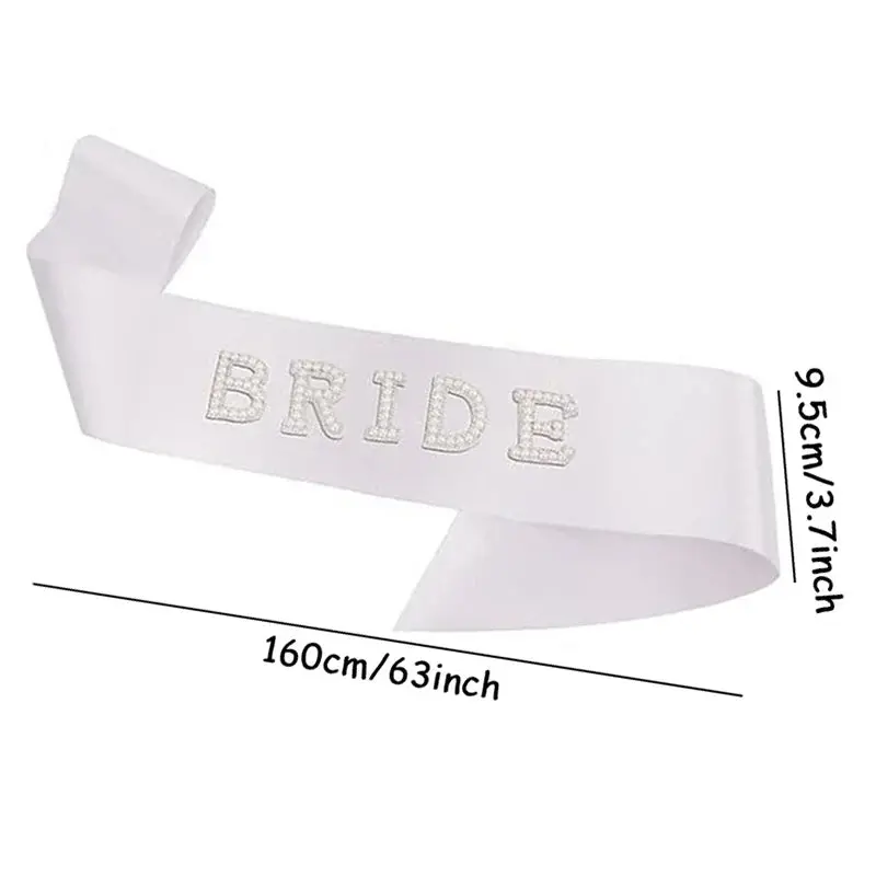 Bride to Be Rhinestone Sash - Image 6