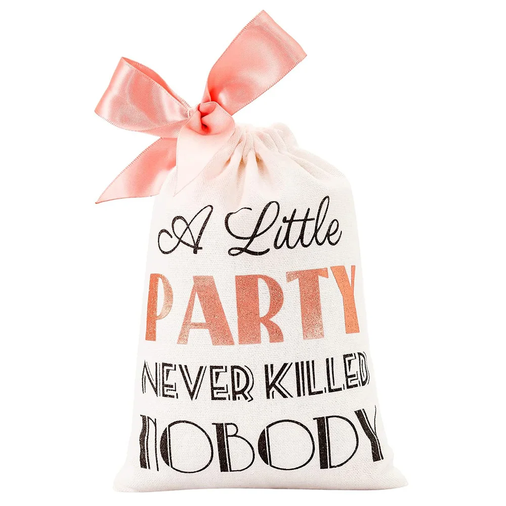 Set of 5 “A Little Party Never Killed Nobody” Hangover Bags - Image 3