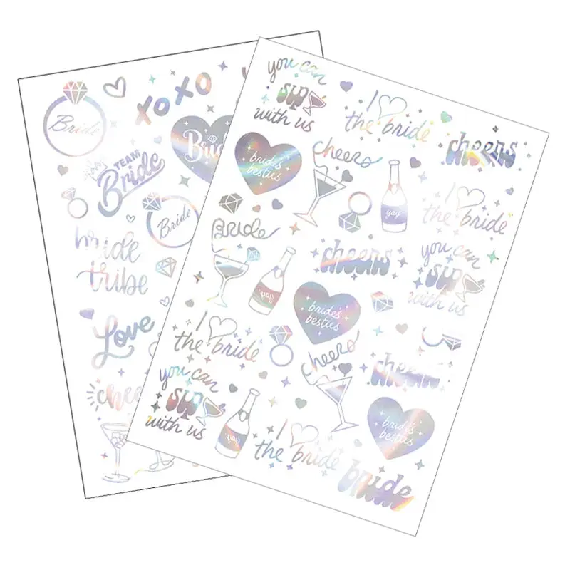 Bridal Temporary Tattoo Stickers for Hen Parties - Image 4