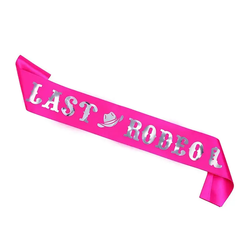 Last Rodeo Bride Hen Party Sash - Image 3