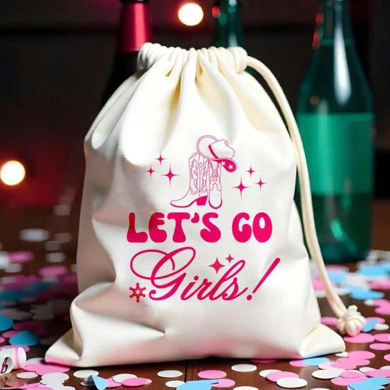 Set of 5 “Let’s Go Girls” Hangover Bags - Image 2