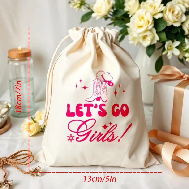 Set of 5 “Let’s Go Girls” Hangover Bags - Image 4
