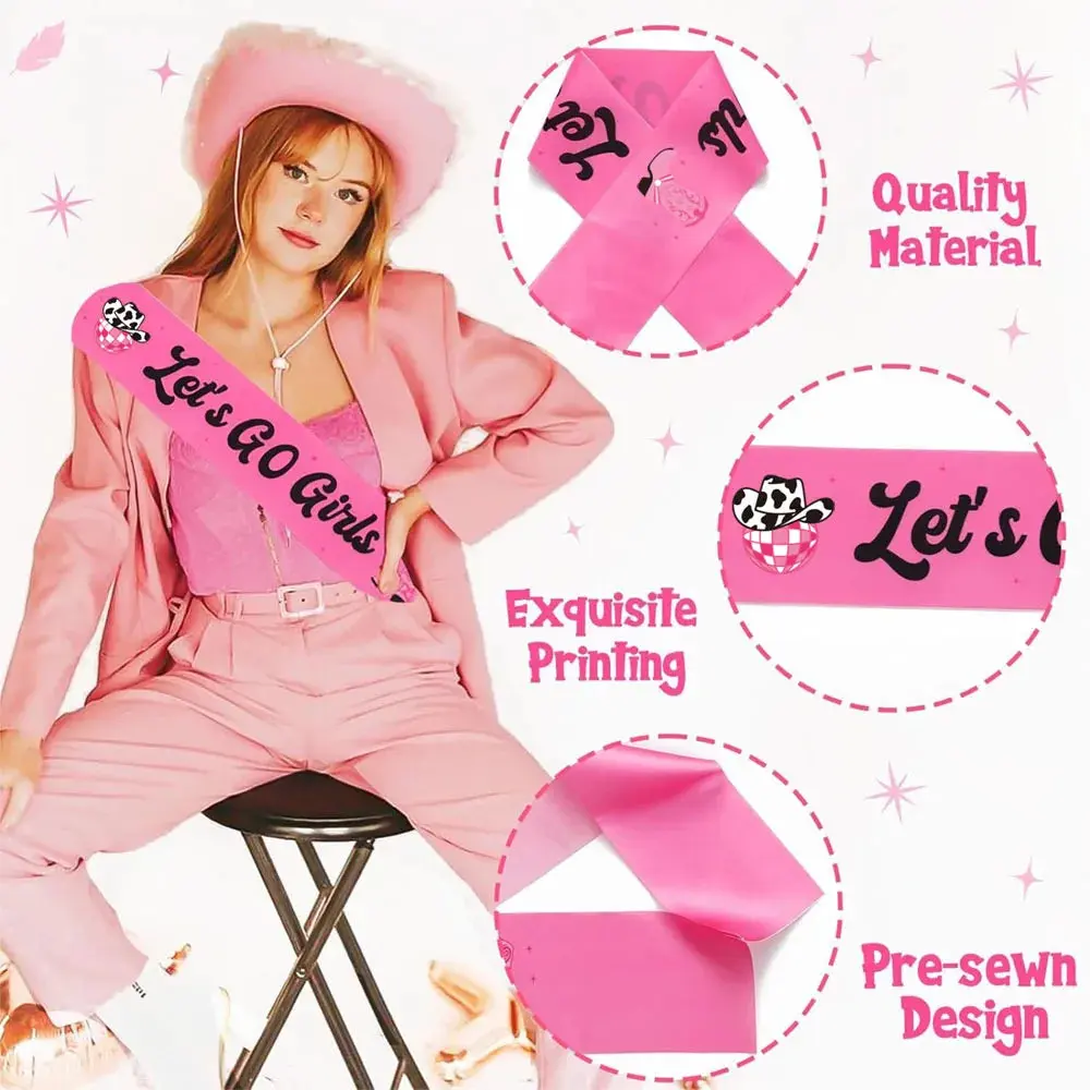 Letās Go Girls Sash Set (7 Pack) - Image 4