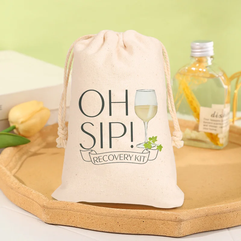 Set of 5 “Oh Sip!” Hangover Bags - Image 4