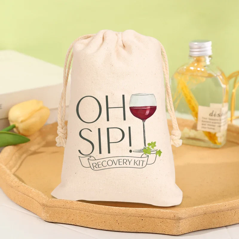 Set of 5 “Oh Sip!” Hangover Bags - Image 6