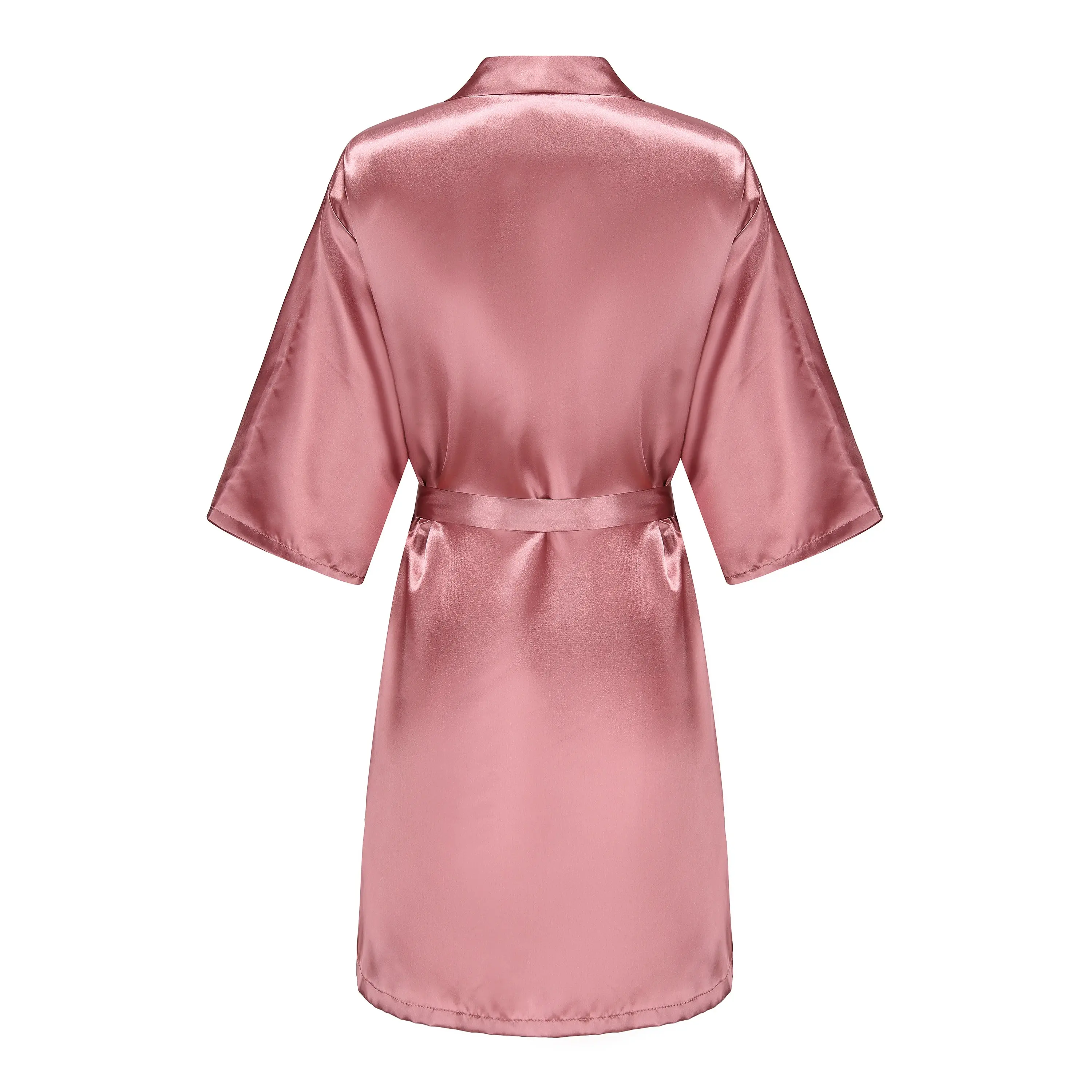 Satin Bridal Robe for Bride & Bridal Party | Bride, Bridesmaid, Team Bride & Bride Squad - Image 11