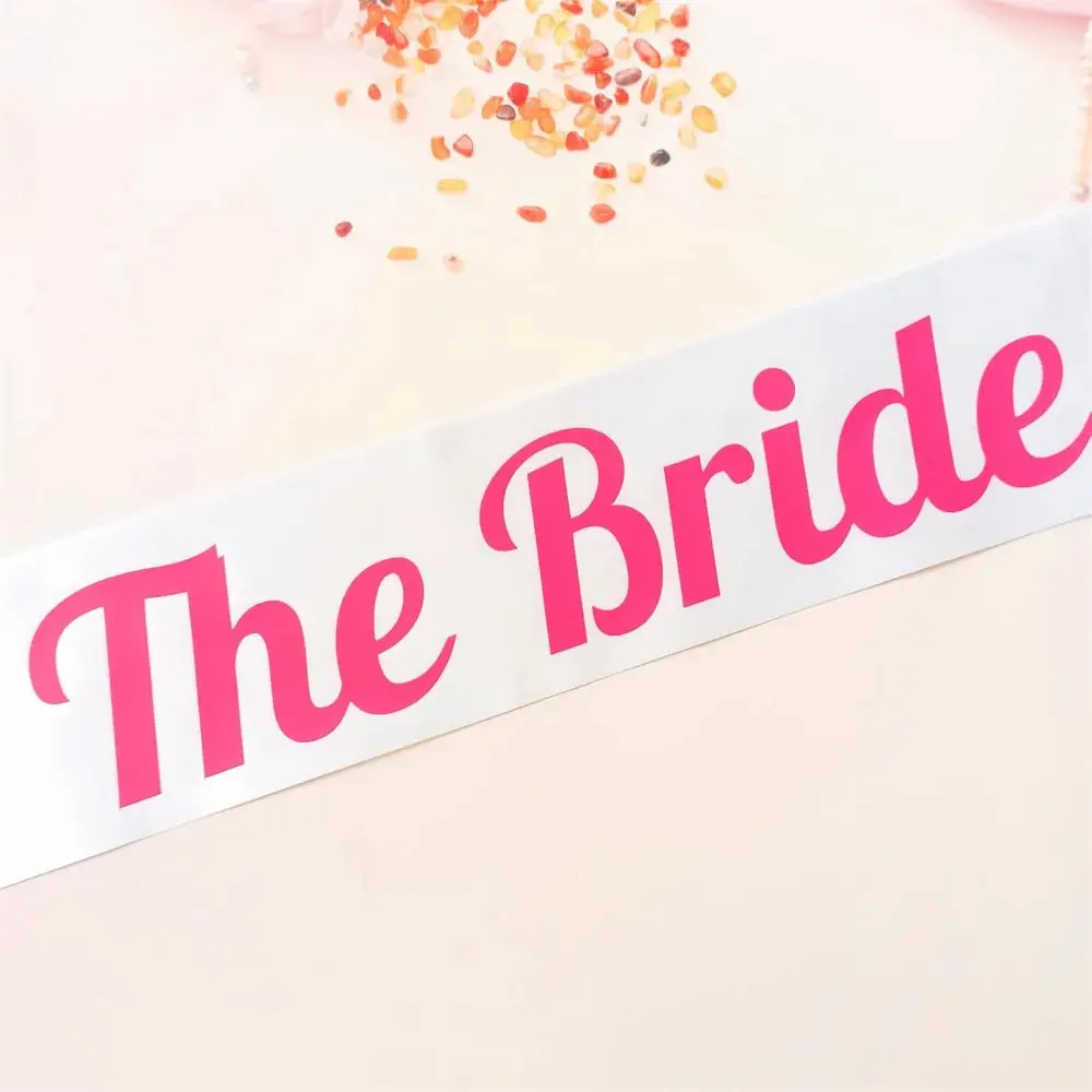The Bride Hen Party Sash - Image 3