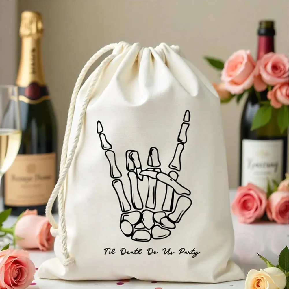 Set of 5 “Til Death Do Us Party” Hangover Bags - Image 2